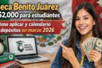 Beca Benito Juárez de $2,000 para estudiantes — cómo aplicar y calendario de depósitos en marzo 2026