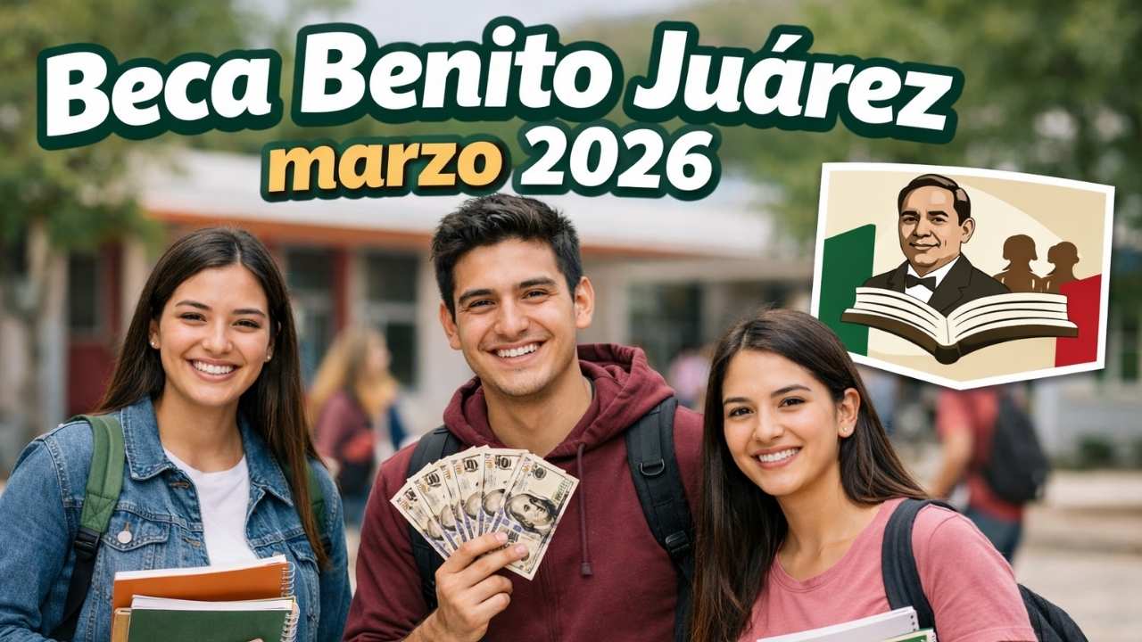 Beca Benito Juárez marzo 2026: monto confirmado, quiénes son beneficiarios y cómo cobrar el apoyo educativo