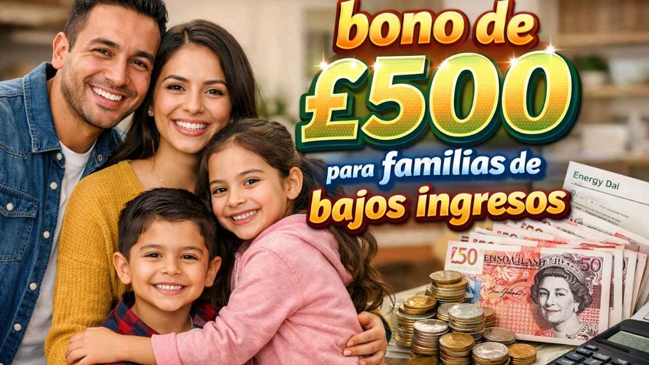 bono de £500 para familias de bajos ingresos — requisitos, solicitud y pagos en marzo 2026