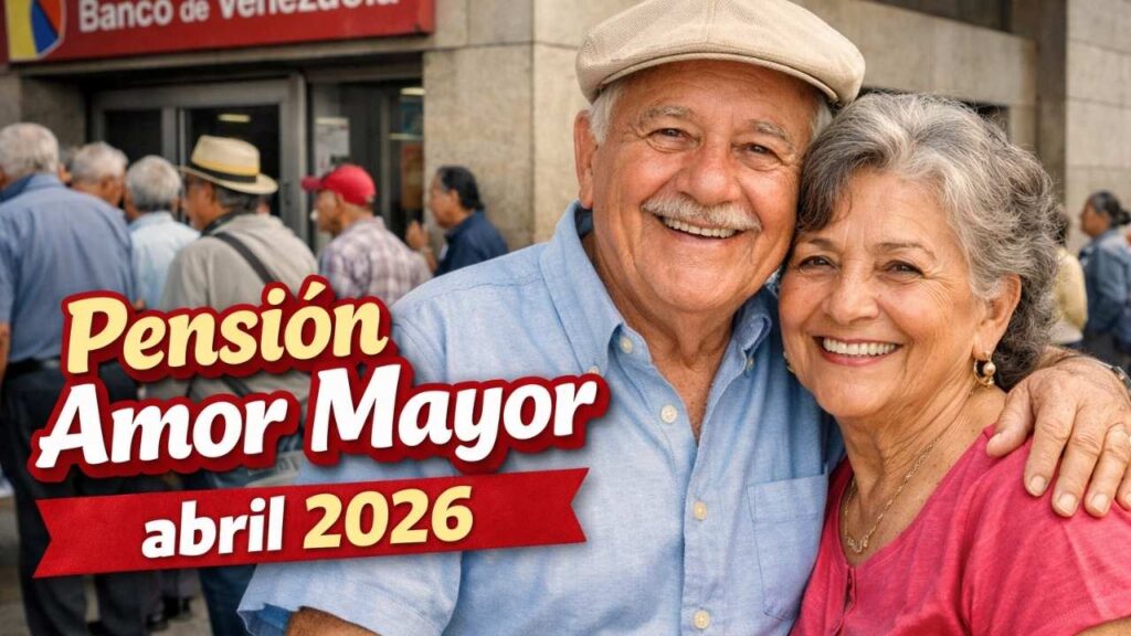 Pensión Amor Mayor abril 2026: adultos mayores sin cotización IVSS, requisitos de inscripción y fecha de depósito